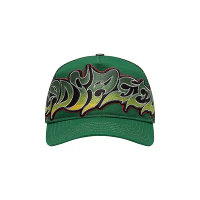 Pre-owned Godspeed Neo Trucker Hat 'green/yellow/red' | Multi-color | Men's Size Onesize