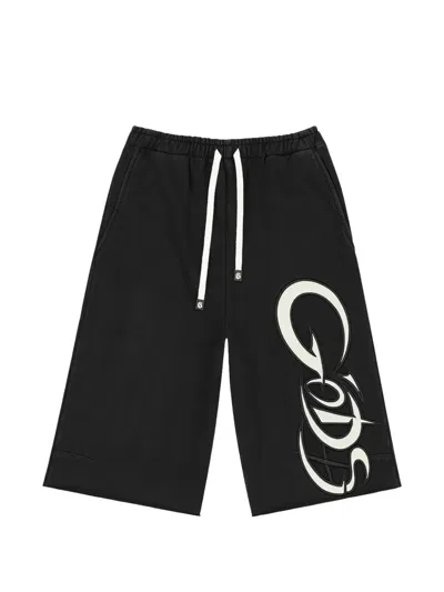 Godspeed New Age Logo-patch Track Pants In Black