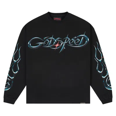 Pre-owned Godspeed New Age Reloaded Long-sleeve T-shirt 'black' | Men's Size Xl