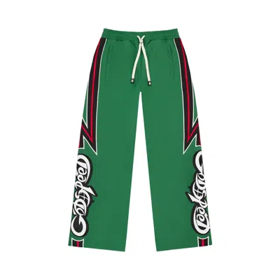 Pre-owned Godspeed New Age Track Pants 'green/red' | Men's Size Xs
