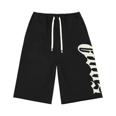 Pre-owned Godspeed Og Logo 3qtr Shorts 'black' | Men's Size M