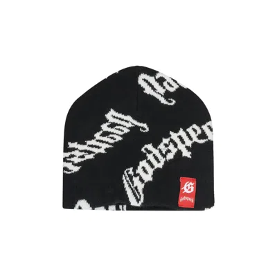 Pre-owned Godspeed Og Logo Beanie 'black' | Men's Size Onesize