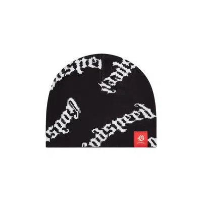 Pre-owned Godspeed Og Logo Beanie Hat 'black' | Men's Size Onesize