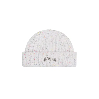 Pre-owned Godspeed Og Logo Emblem Beanie 'birthday Cake' | White | Men's Size Onesize
