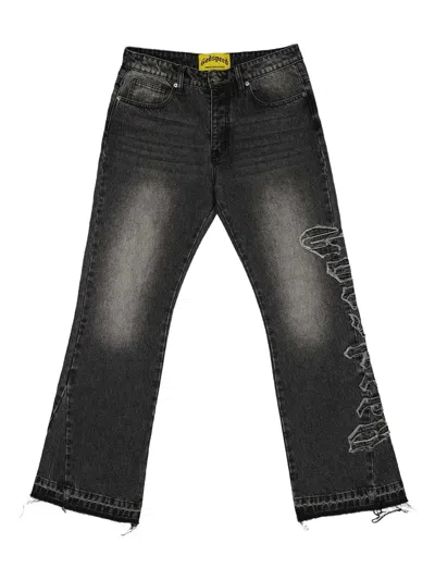 Godspeed Og Logo Flared Jeans In Multi