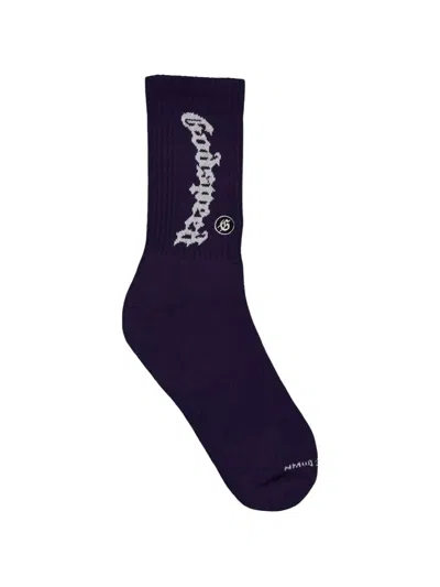 Godspeed Og-logo Socks In Blue