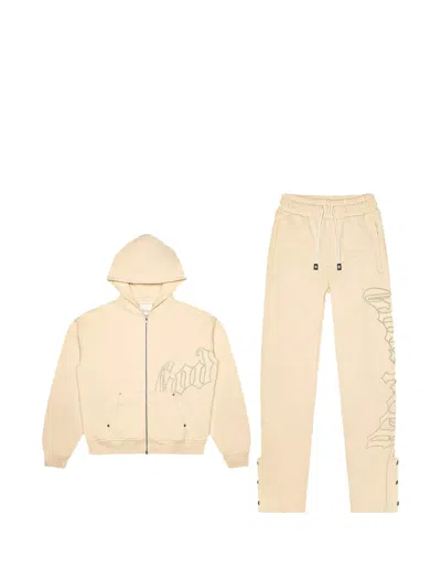 Godspeed Og Logo Sweater And Trouser Tracksuit In White