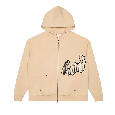 Pre-owned Godspeed Og Logo Sweatsuit V2 'creme/bone' | Tan | Men's Size S In Brown