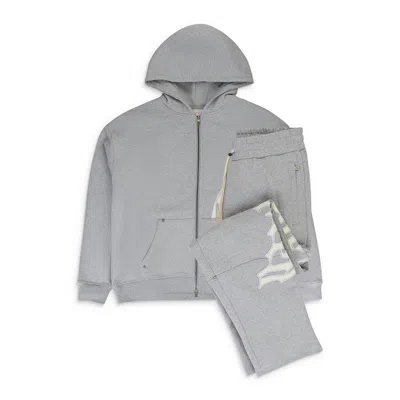 Godspeed Og Logo V2 Heather Grey Sweatsuit In Gray