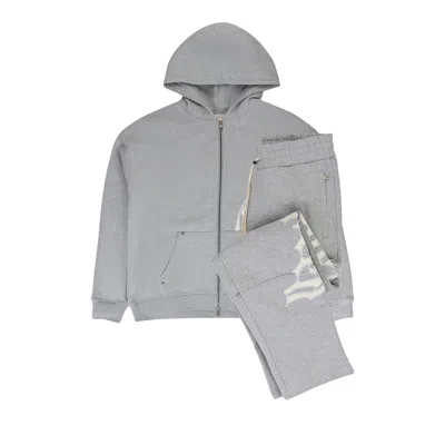Pre-owned Godspeed Og Logo V2 Sweatsuit 'heather Grey' | Men's Size S