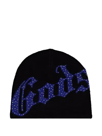 Godspeed Og Stud-embellished Beanie Hat In Black