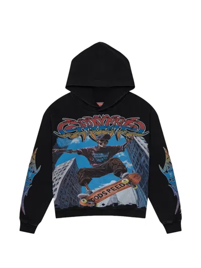 Godspeed Ollie Graphic Hoodie In Black