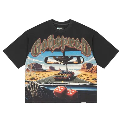 Pre-owned Godspeed On The Run Ii T-shirt 'black' | Men's Size Xl