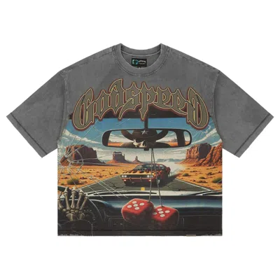 Pre-owned Godspeed On The Run Ii T-shirt 'grey' | Men's Size Xl