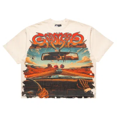 Pre-owned Godspeed On The Run T-shirt 'bone' | Cream | Men's Size S In White