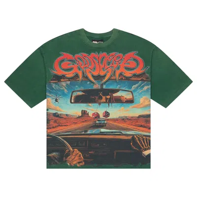 Pre-owned Godspeed On The Run T-shirt 'green' | Men's Size Xl