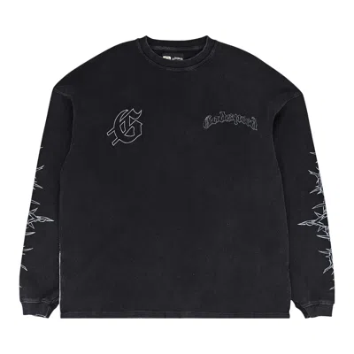 Pre-owned Godspeed Once Upon A Time Thermal Long-sleeve T-shirt 'black Wash' | Men's Size S