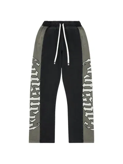 Godspeed Patchwork Print Track Trousers In Multi