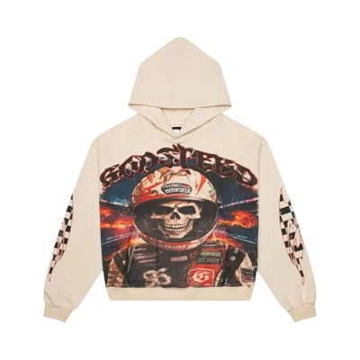 Pre-owned Godspeed Racer Goldie Hoodie 'bone' | Tan | Men's Size Xl In Brown