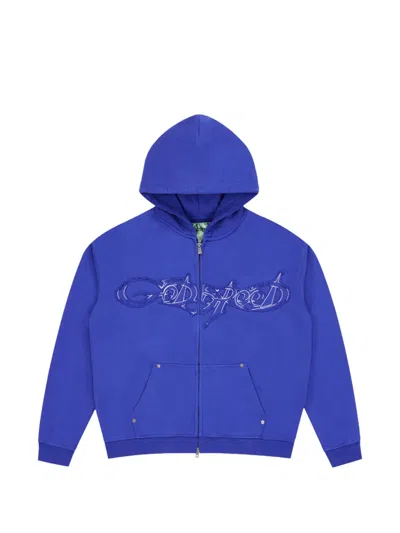 Godspeed Raw Import Hoodie In Blue