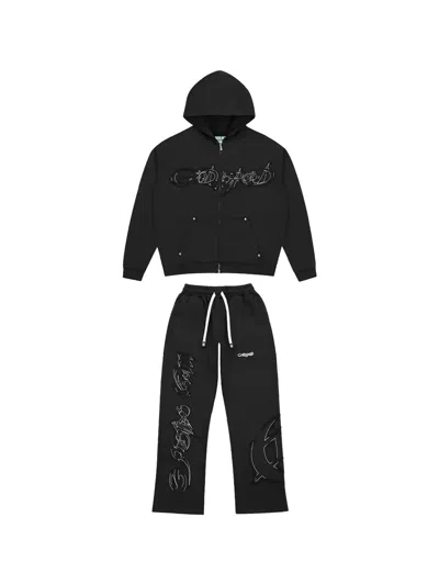 Godspeed Raw Import Tracksuit In Black