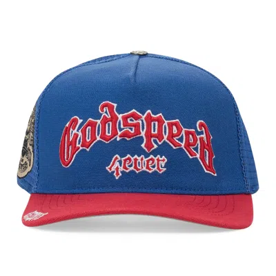 Godspeed Red/blue Forever Trucker Hat
