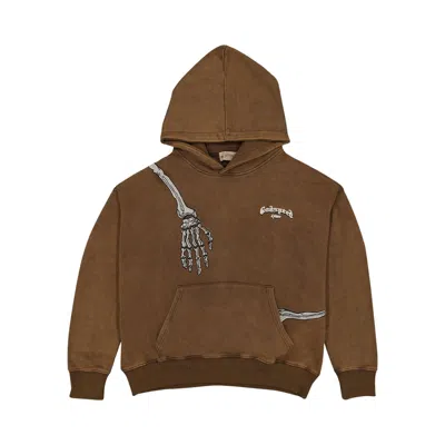 Pre-owned Godspeed R.o.d. Hoodie 'rust Brown' | Men's Size S