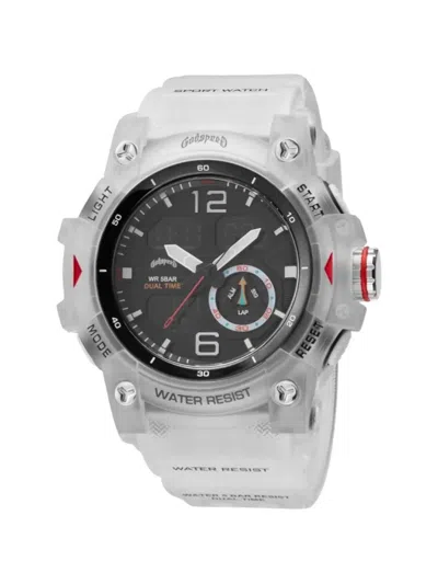 Godspeed Sc Dual Time Watch In Metallic