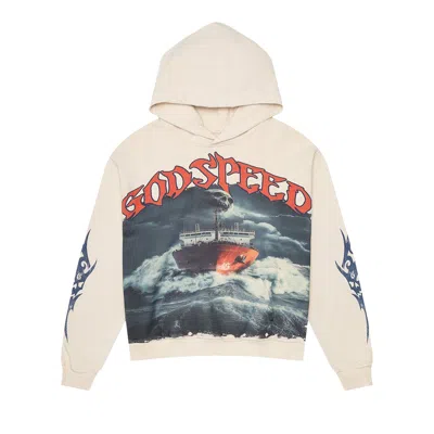 Pre-owned Godspeed Seasick Hoodie 'bone' | White | Men's Size S