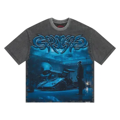 Pre-owned Godspeed Showroom Miami Superrun 'grey Wash' | Men's Size Xxl In Gray