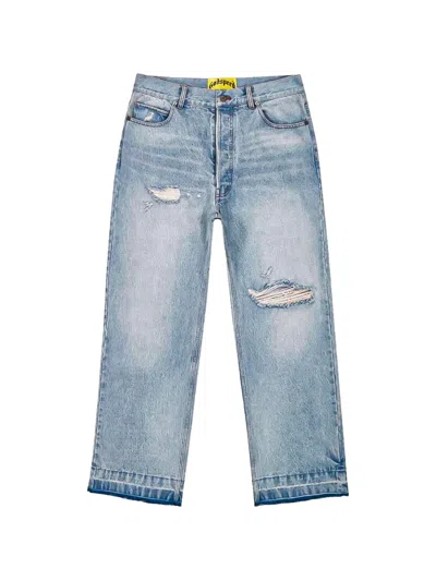 Godspeed Sid Vicious Distressed Jeans In Blue