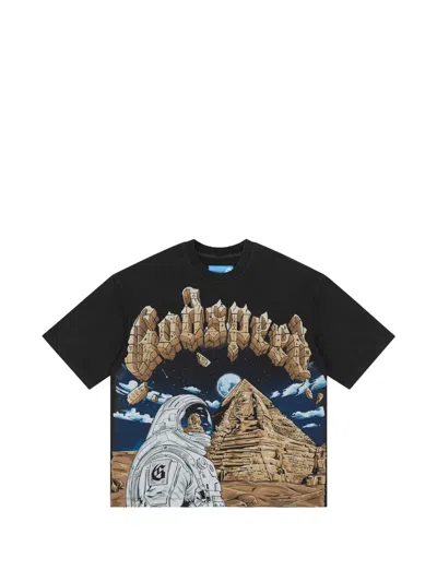 Godspeed Sphinx Guardian Graphic-print T-shirt In Black