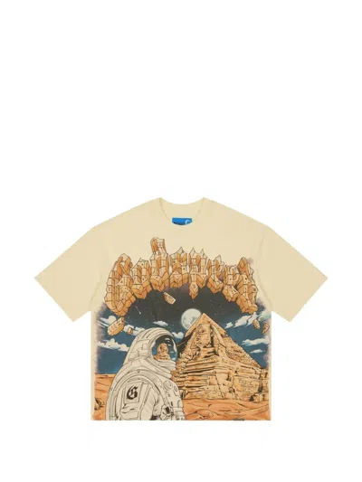 Godspeed Sphinx Guardian Graphic-print T-shirt In Neutral