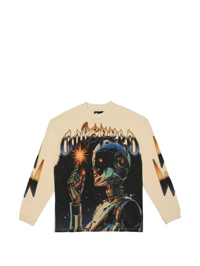 Godspeed Sputnik Graphic Long-sleeve T-shirt In Multi