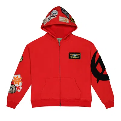 Pre-owned Godspeed Squadron Hoodie 'red' | Men's Size L
