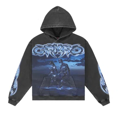 Pre-owned Godspeed Starstruck Hoodie 'black Wash' | Men's Size L