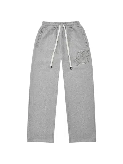 Godspeed Studded Symmetric Track Pants In Gray