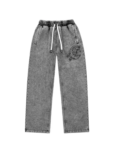 Godspeed Studded Track Pants In Gray