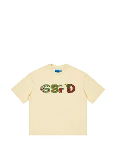 Godspeed Surfs Up Graphic-print T-shirt In Neutral