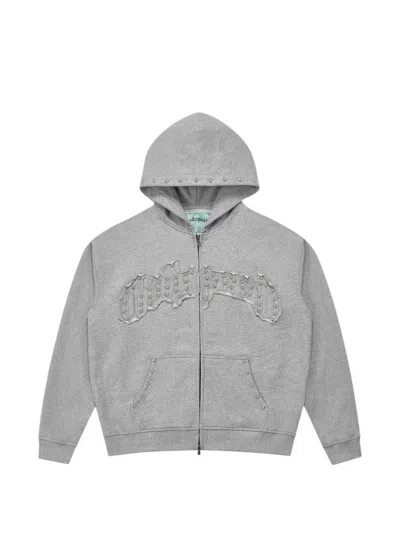 Godspeed Symmetric Studded V2 Hoodie In Gray