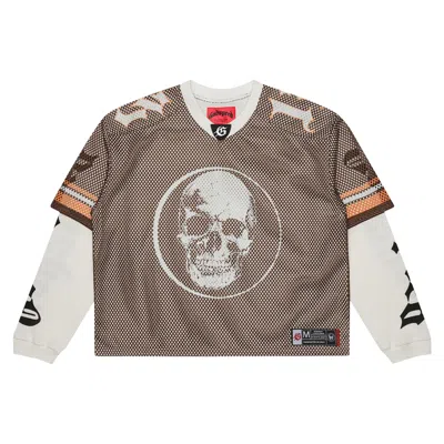 Pre-owned Godspeed Td Layered Jersey 'brown/orange' | Men's Size S