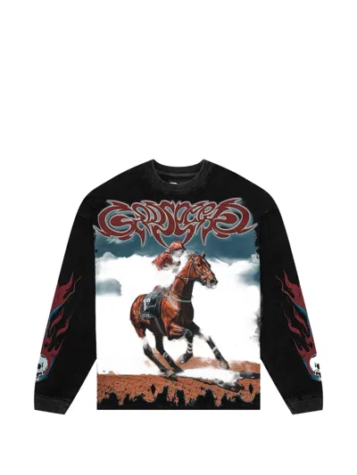 Godspeed Thoroughbred Graphic-print T-shirt In Multi