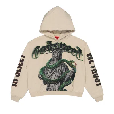 Pre-owned Godspeed Top 5 Slizzy Vvs Hoodie 'bone' | White | Men's Size S