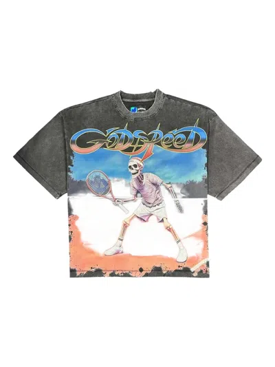 Godspeed Top Spin T-shirt In Gray