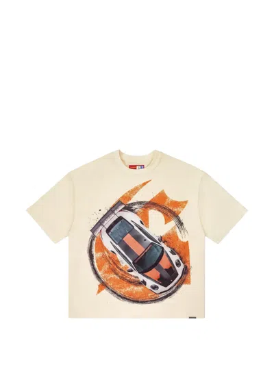 Godspeed Track Mode Miami Superrun T-shirt In Neutral