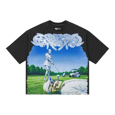 Pre-owned Godspeed Up2par T-shirt 'black Wash' | Men's Size Xl