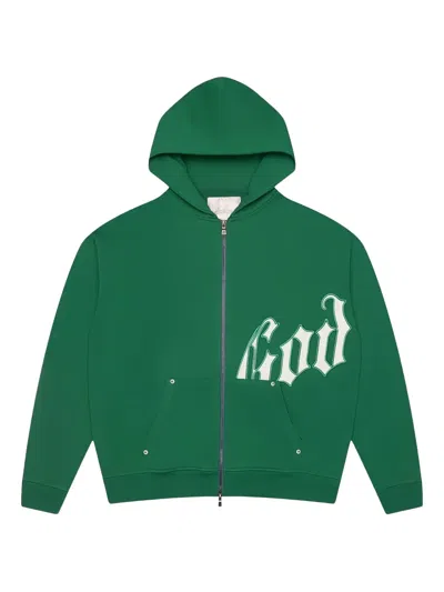 Godspeed V2 Og Logo Hoodie In Green
