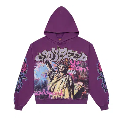 Pre-owned Godspeed Vandal Hoodie 'purple' | Men's Size M