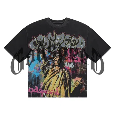 Pre-owned Godspeed Vandal T-shirt 'black' | Men's Size L