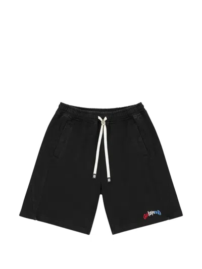 Godspeed Vital Drawstring Track Shorts In Black